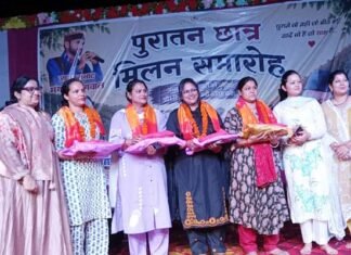 सतपुली में पूर्व छात्र मिलन समारोह का भव्य आयोजन, 263 दिशा ध्याणी बेटियों का हुआ सम्मान