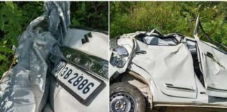 रुद्रप्रयाग में बड़ा सड़क हादसा, बजीरा-जखोली मोटर मार्ग पर खाई में गिरी कार