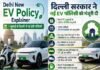 दिल्ली में नई EV Policy 2026 हुई लॉन्च, इलेक्ट्रिक व्हीकल खरीदने पर मिलेगा क्या फायदा? देखें किस गाड़ी पर मिलेगी कितनी छूट? Delhi New EV Policy 2026