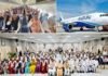 first flight from Jewar Airport.