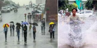 दिल्ली-NCR में झमाझम बारिश, उमस और गर्मी से मिली राहत, कल भी बरसेंगे बदरा Heavy rain in Delhi-NCR