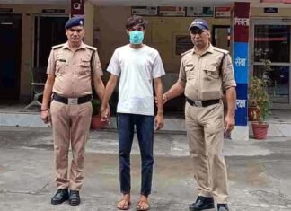श्रीनगर में वर्क फ्रॉम होम का झांसा देकर महिला से 9.38 लाख की साइबर ठगी, पुलिस ने आरोपी को राजस्थान से किया गिरफ्तार Srinagar Woman defrauded 9.38 lakh cyber scam in Name Of work from home job accused arrested from Rajasthan