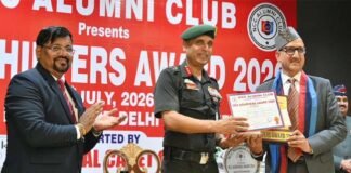 दिल्ली निदेशालय के पूर्व एनसीसी कैडेट सुनील दत्त सिलवाल ‘NCC Achiever’s Award–2026’ से सम्मानित