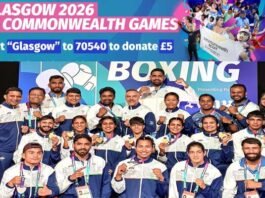 Commonwealth Games 2026:कॉमनवेल्थ गेम्स में भारत का ऐतिहासिक प्रदर्शन, 10वें दिन 8 गोल्ड सहित जीते 16 पदक, अंक तालिका में लगाई बड़ी छलांग Commonwealth Games 2026 Indias historic performance
