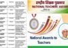 NATIONAL TEACHERS’ AWARDS 2026: राष्ट्रीय शिक्षक पुरस्कार की घोषणा, उत्तराखंड से एक, यूपी के तीन शिक्षकों का चयन