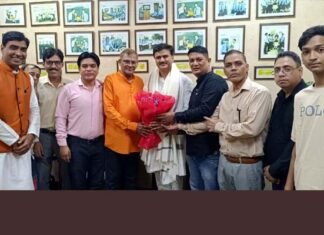 उत्तराखंड मीडिया संगठन के पदाधिकारियों ने दिल्ली भाजपा प्रदेश उपाध्यक्ष डॉ. विनोद बछेती से की शिष्टाचार भेंट