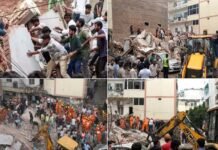 दिल्ली सत्य निकेतन बिल्डिंग हादसा: अब तक आठ लोग मलबे से निकाले गए, तीन की मौत, कई छात्रों के फंसे होने की आशंका