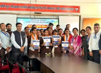 दिव्यांशी बनीं बिथ्याणी राजकीय महाविद्यालय छात्रसंघ अध्यक्ष Divyanshi Elected President of Bithyani Government College Students' Union
