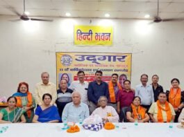 शिक्षक दिवस पर राष्ट्रपति पुरस्कार से सम्मानित शिक्षक नीरज नैथानी का हुआ सम्मान