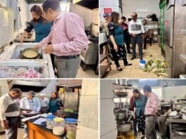 देहरादून के नामी क्लब के रेस्टोरेंट में छापा, सड़ी-गली सब्जियों के साथ मिले चूहे, कॉकरोच, बदबूदार मोमोज, रेस्टोरेंट बंद, 14 दिन का सुधार नोटिस Doon Club restaurant