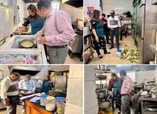 देहरादून के नामी क्लब के रेस्टोरेंट में छापा, सड़ी-गली सब्जियों के साथ मिले चूहे, कॉकरोच, बदबूदार मोमोज, रेस्टोरेंट बंद, 14 दिन का सुधार नोटिस Doon Club restaurant