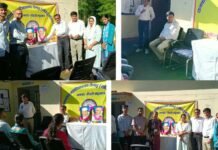 महात्मा गांधी एवं लाल बहादुर शास्त्री के आदर्शों पर चलने का लिया संकल्प