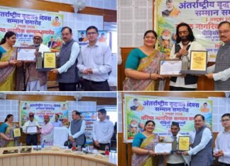 अंतरराष्ट्रीय वृद्धजन दिवस पर पौड़ी में आयोजित ‘पीढ़ियों का कारवाँ’ कार्यक्रम में गणेश सिंह गरीब समेत ये वरिष्ठजन हुए सम्मानित
