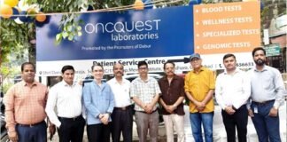 वसुंधरा में ऑन्कक्वेस्ट लैब की नई शाखा शुरू, शरद पूर्णिमा पर स्वास्थ्य जांच पर मिलेगी विशेष छूट
