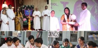 सेंट जोसेफ स्कूल में ‘एसजेएस टैलेंटिया-2026’ का भव्य आयोजन :15 विद्यालयों के 250 से अधिक विद्यार्थियों ने आठ प्रतियोगिताओं में दिखाया हुनर sjs-talentia-2026-held-at-st-josephs-school